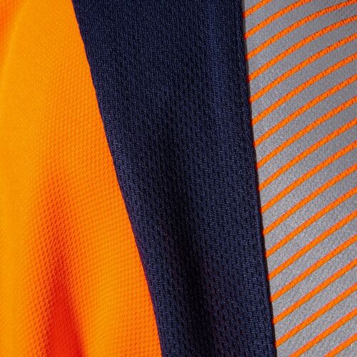 Polo AV manga corta Mod. TILCARA Naranja Fluor Talla XS