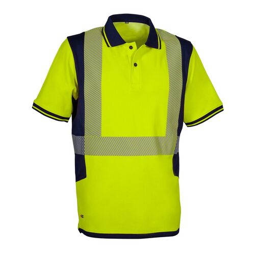 Polo AV manga corta Mod. TILCARA Amarillo Fluor Talla XS