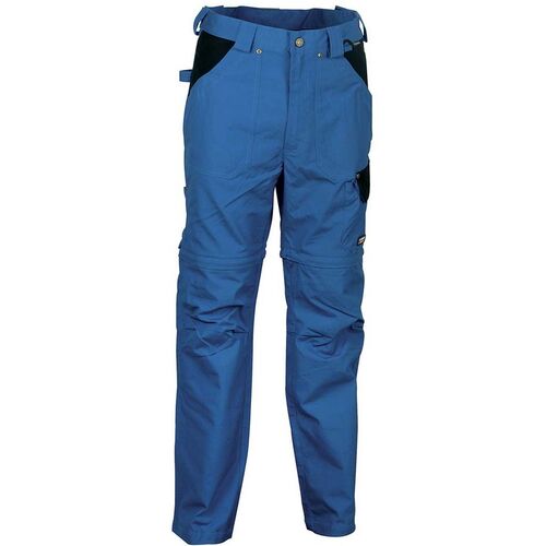 Pantalón desmontable canvas Mod. HELSINKI Azul Royal Talla 44