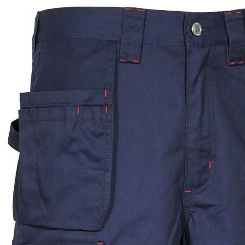 Pantalón multibolsillos reforzado Mod. PONFERRADA Azul Marino Talla XS
