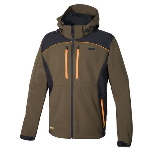 Softshell forestal Mod. KLARBO Fango / Naranja Talla 46