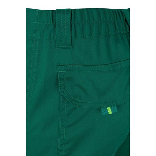 Pantalón elástico de alta visibilidad bicolor Verde / Amarillo Flúor (120) Talla S