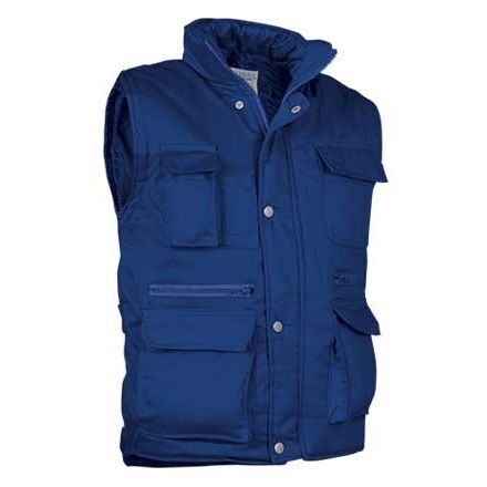 Chaleco multibolsillos Mod. REPORTER BLENDIO Azul Royal Talla M