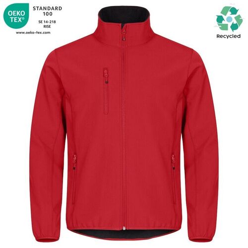 Chaqueta softshell Mod. SOFTSHELL BLENDIO Rojo (35) Talla XS
