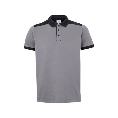Polo bicolor stretch Mod. 105519S Gris (8) Talla S