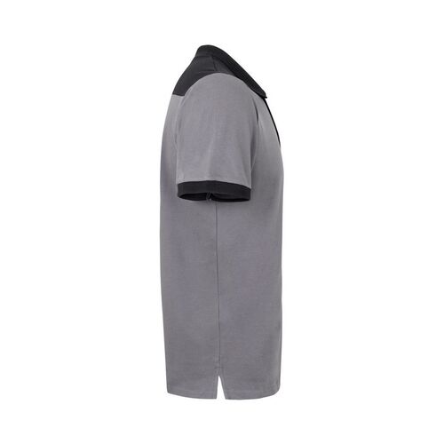 Polo bicolor stretch Mod. 105519S Gris (8) Talla S