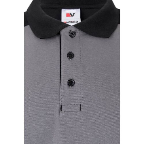 Polo bicolor stretch Mod. 105519S Gris (8) Talla S