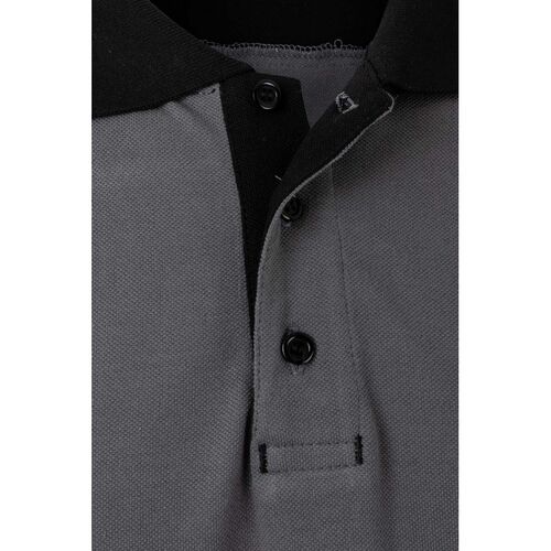 Polo bicolor stretch Mod. 105519S Gris (8) Talla S