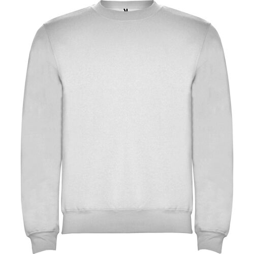 Sudadera con cuello redondo Mod. CLÁSICA (117) Blanco Ceniza Vigoré Talla L