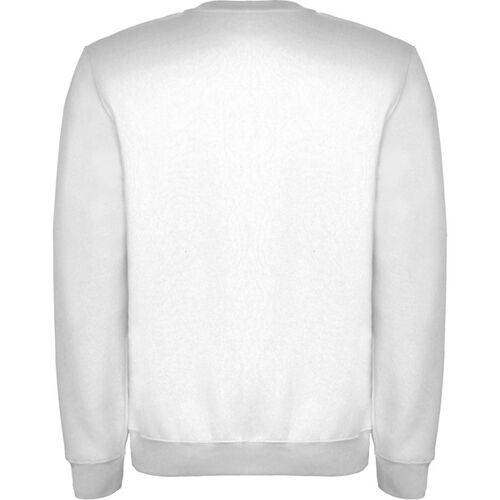 Sudadera con cuello redondo Mod. CLÁSICA (117) Blanco Ceniza Vigoré Talla L