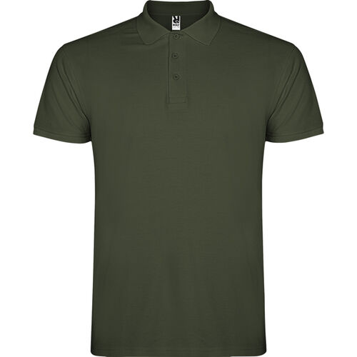 Polo unisex Mod. STAR AMARILLO (152) Verde Aventura Talla L