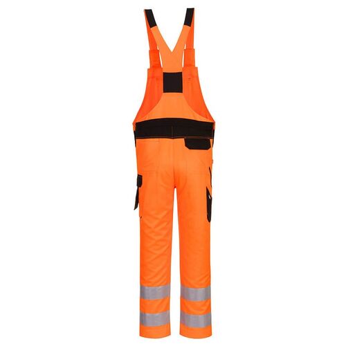 Peto de alta visibilidad Mod. PW2 Naranja Fluor / Negro Talla L