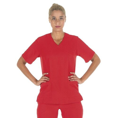 Blusa de microfibra Mod. NEREA (105) Rojo Talla XS