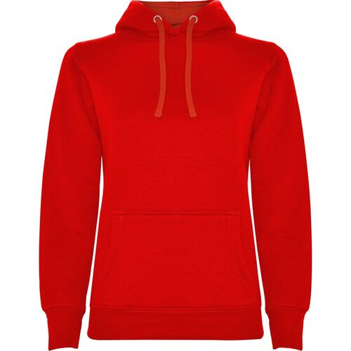 Sudadera con capucha de mujer Mod. URBAN WOMA (60) Rojo  Talla M