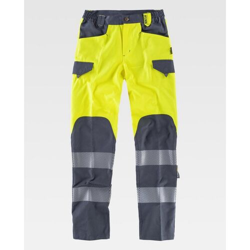Pantalón de alta visibilidad Mod. C2715 Amarillo Fluor Talla M