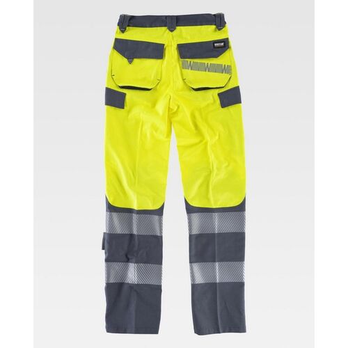 Pantalón de alta visibilidad Mod. C2715 Amarillo Fluor Talla M