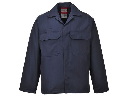 Chaqueta ignifuga Mod. BIZWELD Azul Marino Talla L