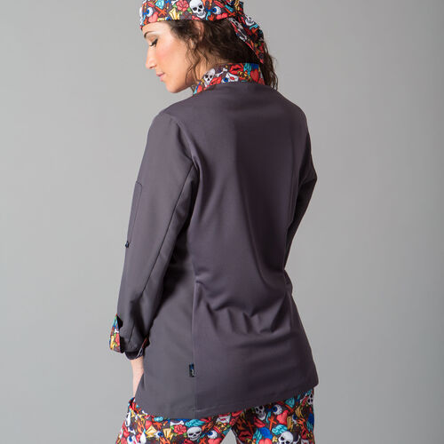 Chaqueta de cocina unisex Mod. AYALA (4116) Espampado COCO Talla L