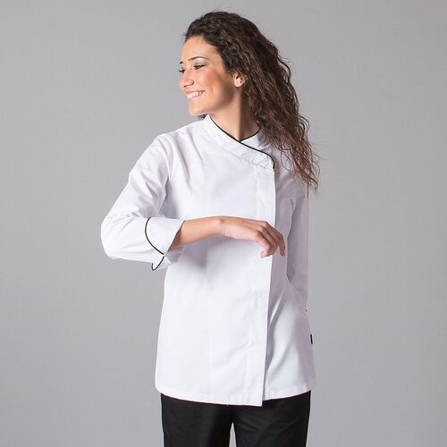 Chaqueta de cocina de mujer Mod. DANA (101) Blanco Talla L