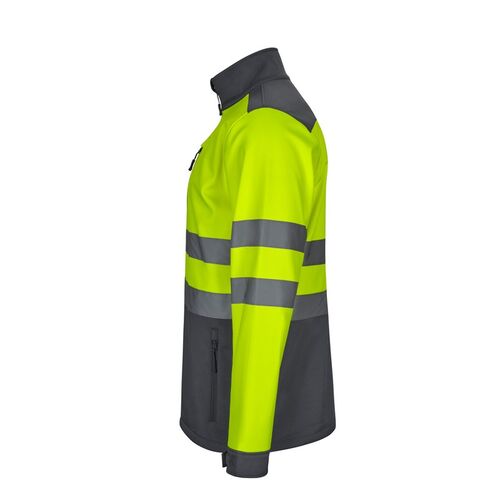 Softshell de alta visibilidad Mod. 306006 Gris / Amarillo Flúor (80) Talla 3XL