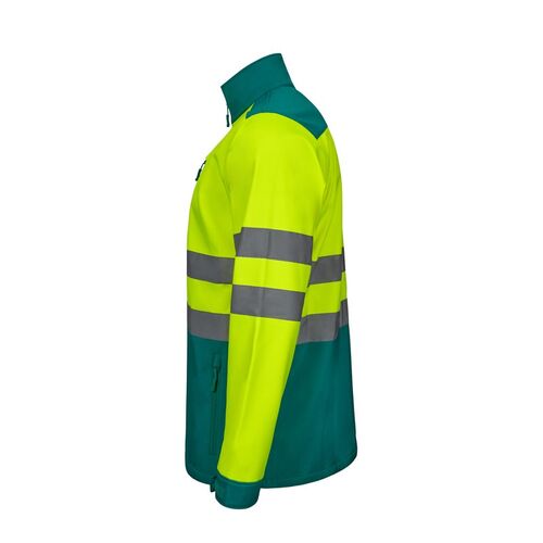Softshell de alta visibilidad Mod. 306006 Amarillo Fluor / Verde (110) Talla XL