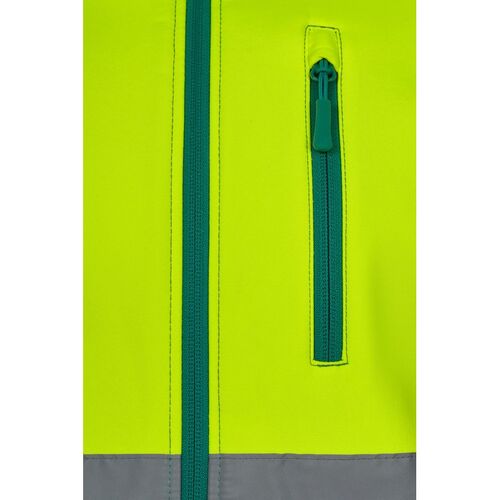 Softshell de alta visibilidad Mod. 306006 Amarillo Fluor / Verde (110) Talla XL