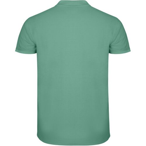 Polo unisex Mod. STAR GRANATE (164) Menta Oscruo Talla S