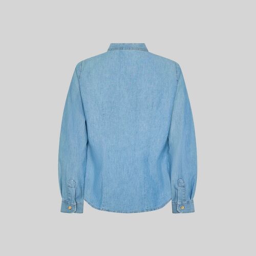 Camisa para mujer Mod. JULIETTA (829) Índigo lavado Talla S