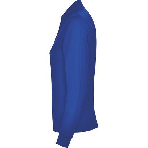 Polo de manga larga de mujer Mod. ESTRELLA WOMAN  (05) Azul Royal Talla S