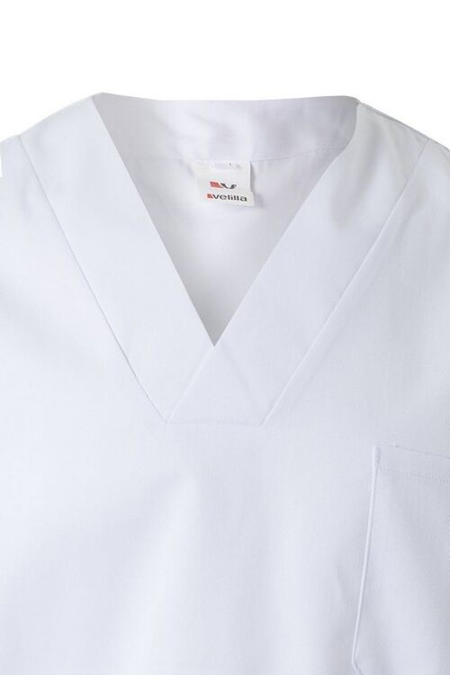 587. Camisola pijama de manga corta Blanco (7) Talla XS