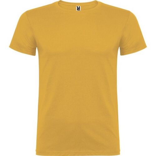 Camiseta de manga corta Mod. BEAGLE (276) Ocre Talla 3XL