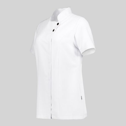 Blusa de señora Mod. MALDIVAS en microfibra (101) Blanco Talla S