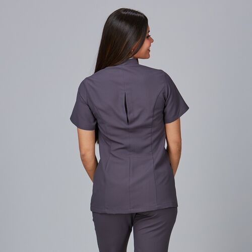 Blusa de señora Mod. MALDIVAS en microfibra (139) Gris Marengo Talla XS