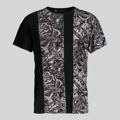 Camiseta elástica de hombre Mod. LILO (001) Negro Talla XS