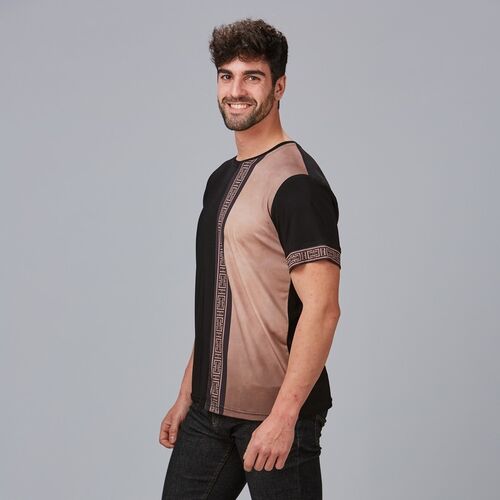 Camiseta elástica de hombre Mod. BREZO (001) Negro Talla XS