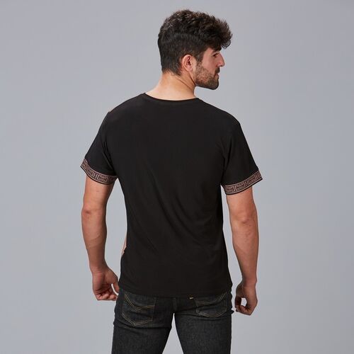 Camiseta elástica de hombre Mod. BREZO (001) Negro Talla XS
