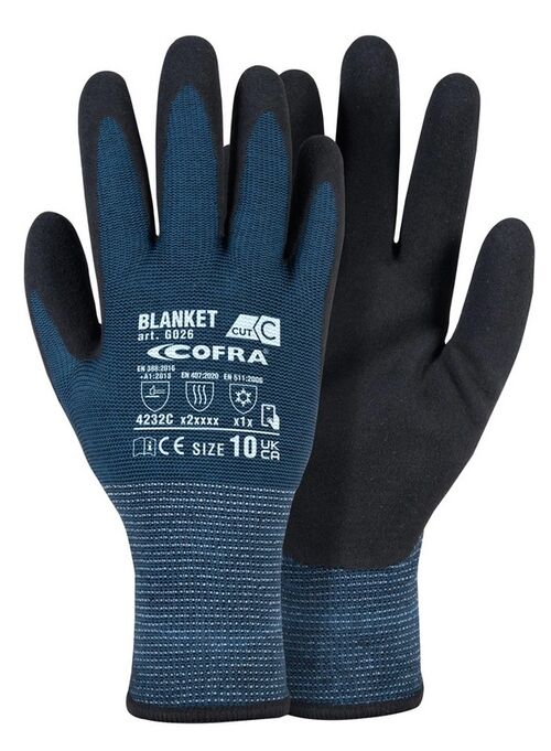 Guante con baño de látex Mod. BLANKET Talla 8