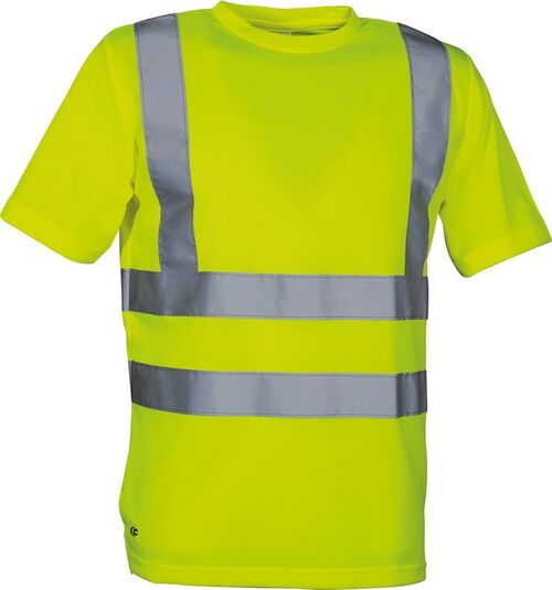 Camiseta de alta visibilidad Mod. DANGER Amarillo Fluor Talla 3XL