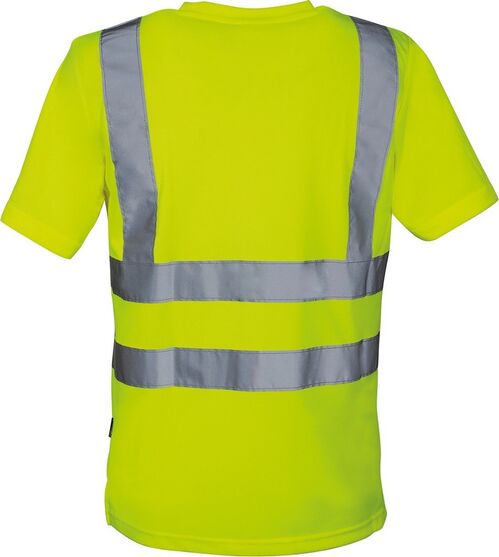 Camiseta de alta visibilidad Mod. DANGER Amarillo Fluor Talla 3XL