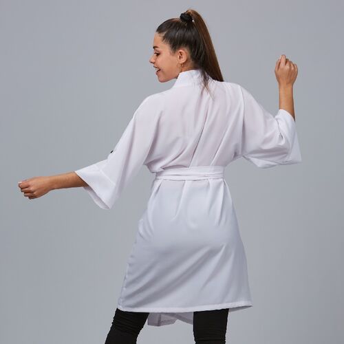 Batín unisex Mod. CANNA (101) Blanco Talla M