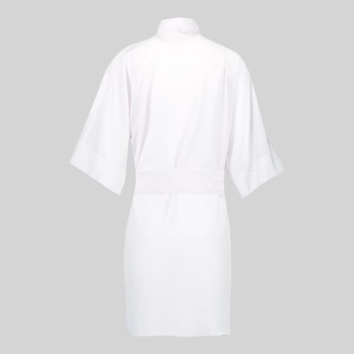 Batín unisex Mod. CANNA (101) Blanco Talla M