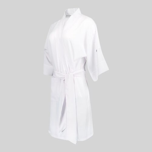 Batín unisex Mod. CANNA (101) Blanco Talla M
