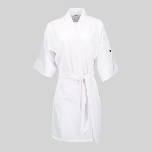 Batín unisex Mod. CANNA (101) Blanco Talla M
