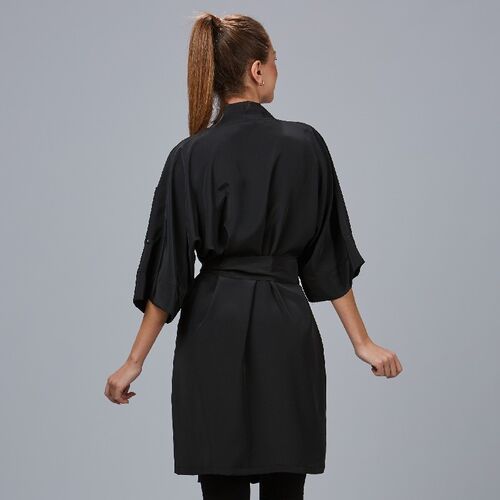 Batín unisex Mod. CANNA (001) Negro Talla M