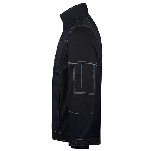Cazadora elástica bicolor Azul Marino Talla L