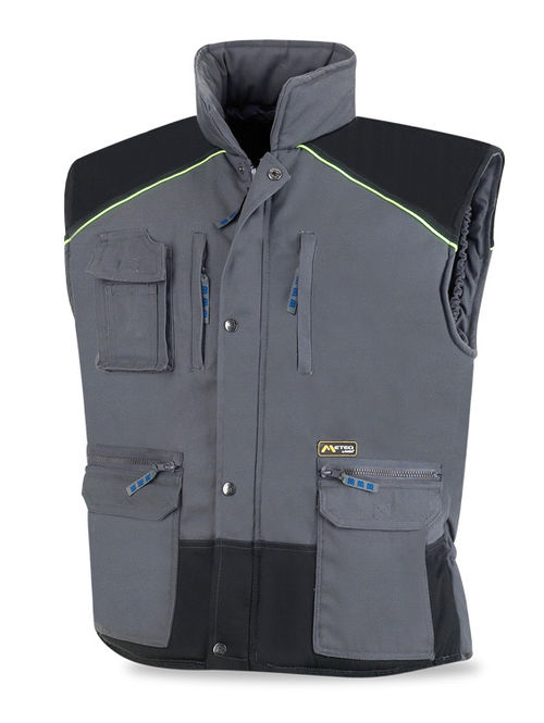 Chaleco PRO color gris oscuro/negro.   Talla L