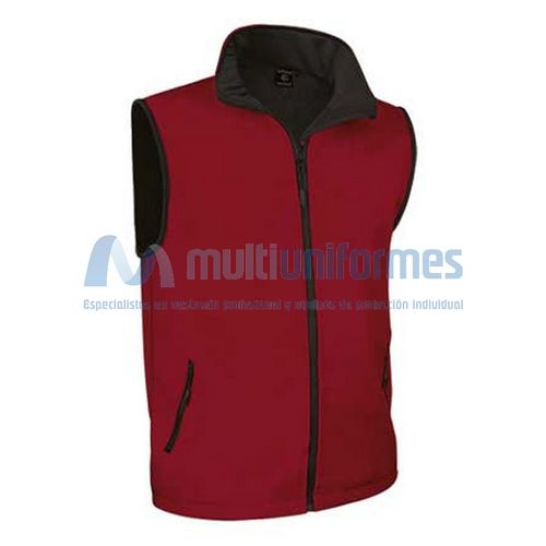 Chaleco infantil Softh-Shell Rojo Talla 3