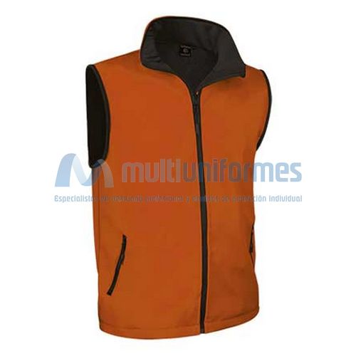 Chaleco infantil Softh-Shell Naranja Talla 3