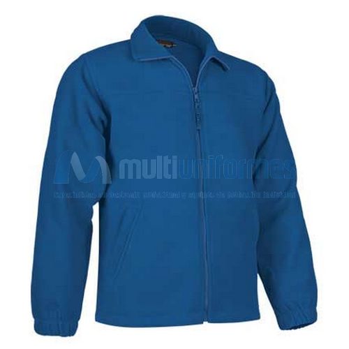 Chaqueta polar infantil con cremallera 300 grs. Azul Royal Talla 6/8