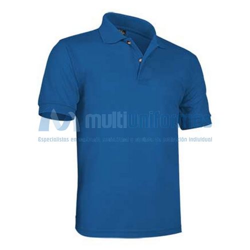 Polo de manga corta infantil Azul Royal Talla 2